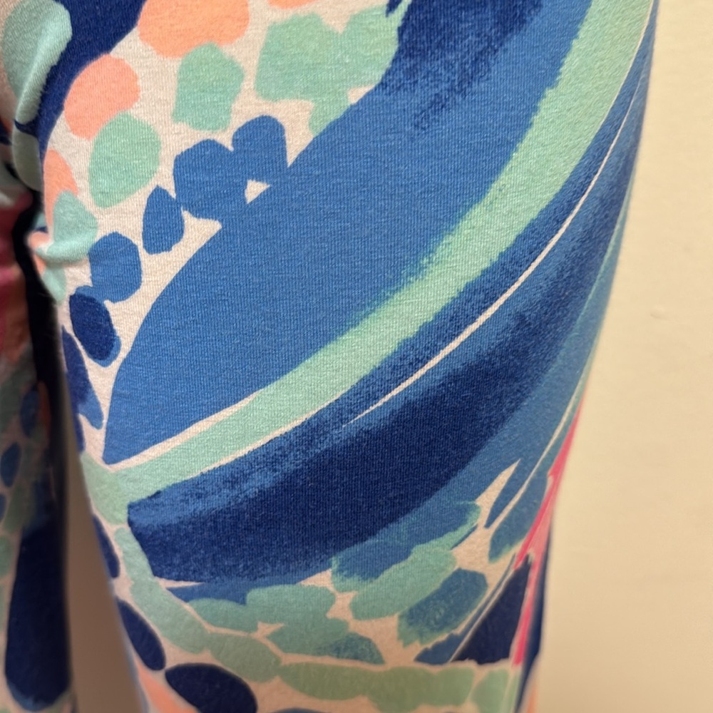 Lilly Pulitzer Georgia May Ocean Jewels Palazzo Pants Size SMALL - Picture 3 of 5